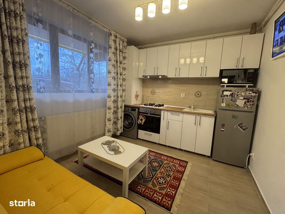 Studiu utilat si mobilat | Strada Bucuresti-Magurele | Bloc NOU ocazie