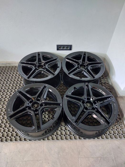 O janta / Set jante 18 originale Mercedes clasa C w205 facelift AMG / C coupe c205 / Cabrio a205