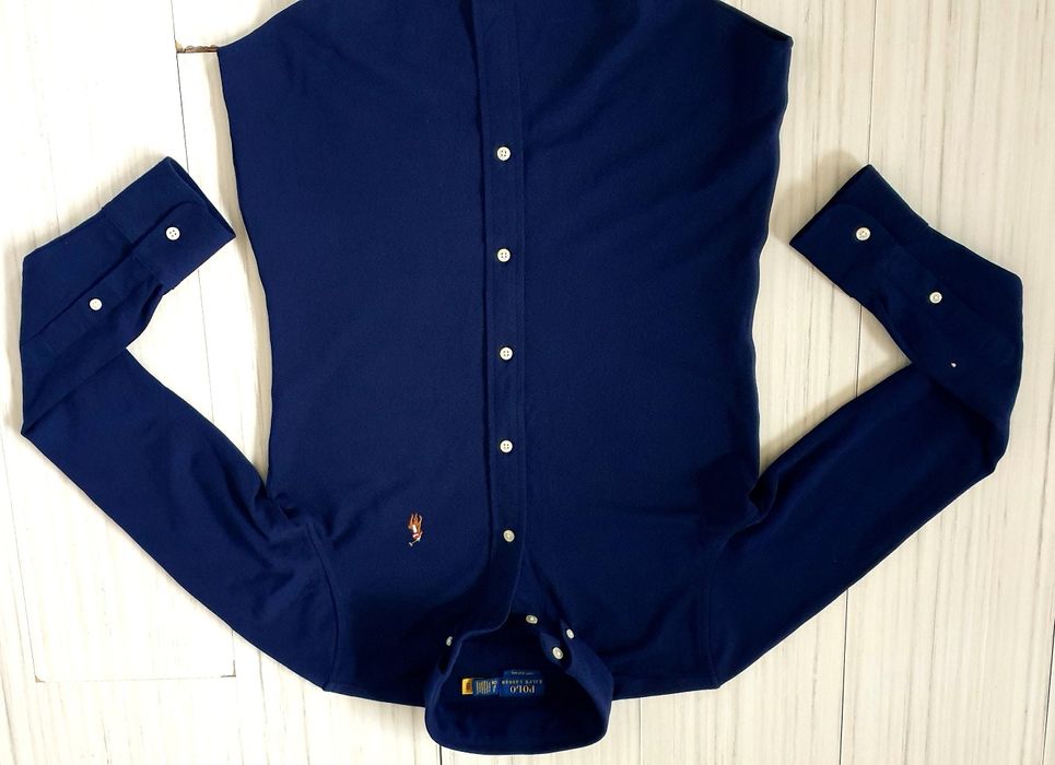 POLO Ralph Lauren Oxford Knit Pique Cotton S НОВО ОРИГИНАЛ Дамска Риза
