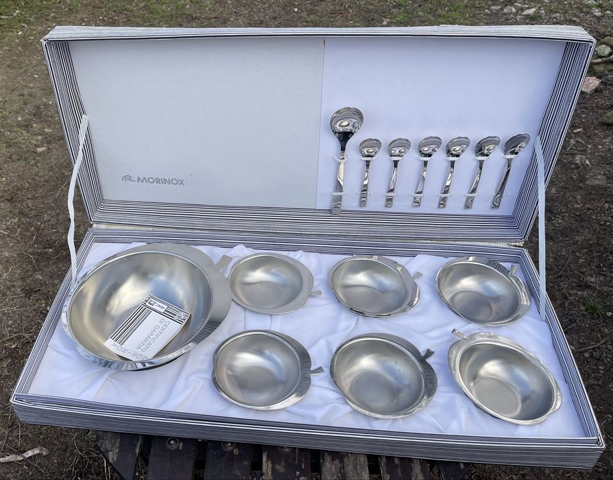 set de cupe pentru desert/înghețată Morinox 18/10