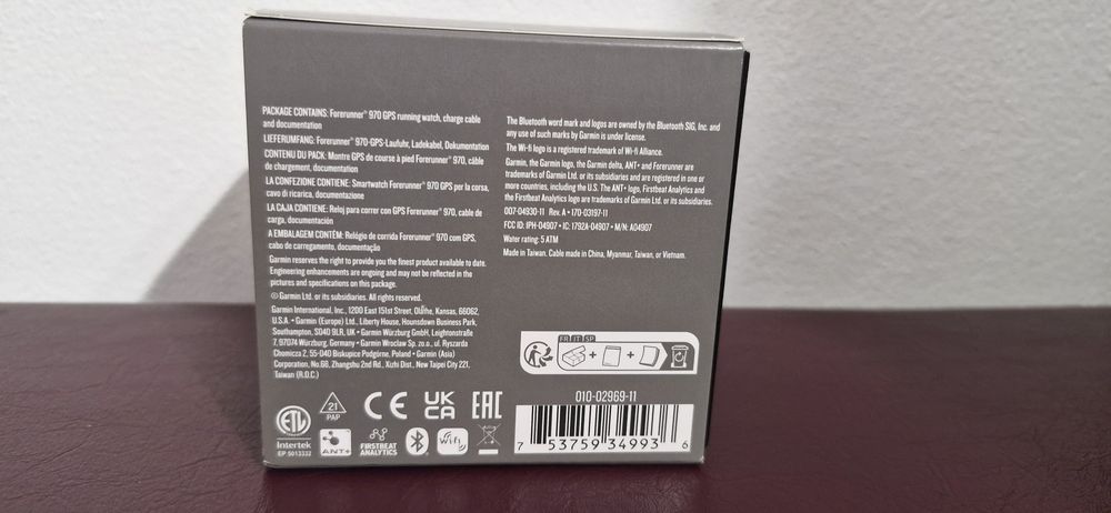 Smartwatch Garmin Foreruner  970