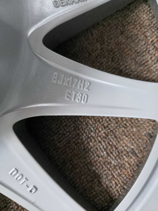 4 Jante Aliaj 5x112 17'' OEM Mercedes SL W231 A Class Cla C Class E Class S Class CLS GLA CLK GLC V-Class Vito Viano - NOI - 8J ET 30
