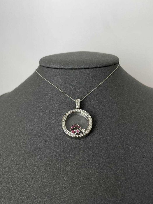 Кулон с полумесяцем золотой