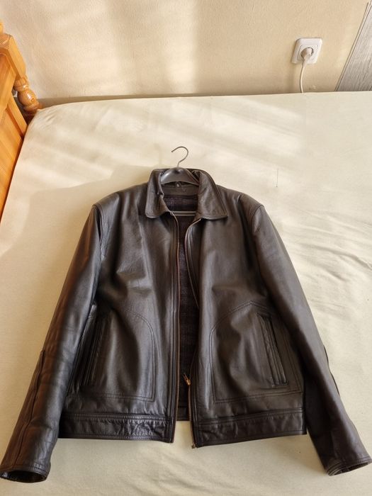 Кожено яке със сваляща се подплата