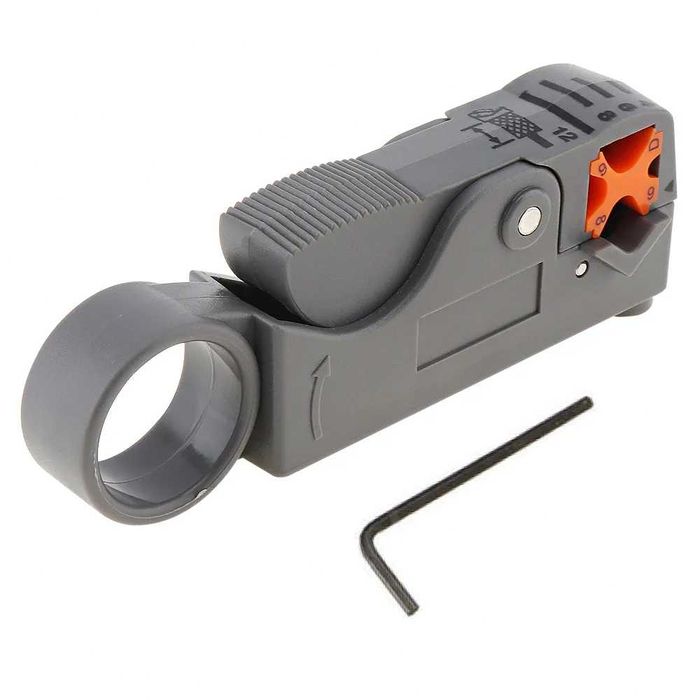 Stripper cablu coaxial dezizolator RG58 RG59 RG6 RG-58 RG-59