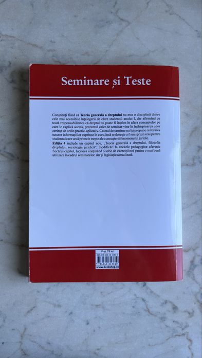 Teoria Generala a Dreptului- Caiet de seminar