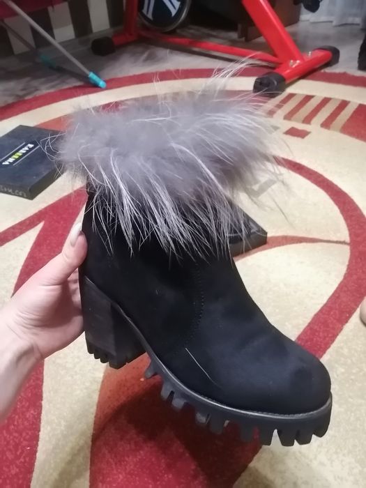 Красивые зимние сапоги