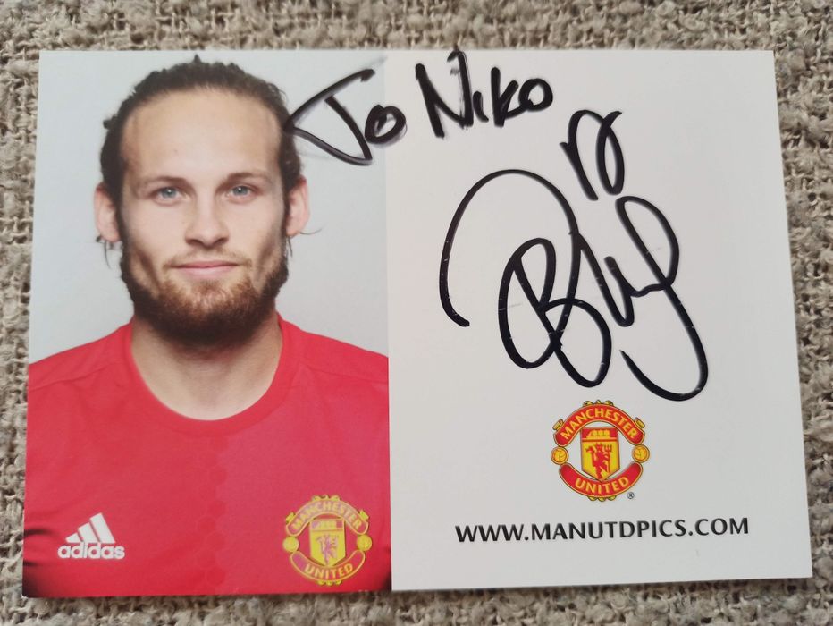 Автограф на Далей Блинд