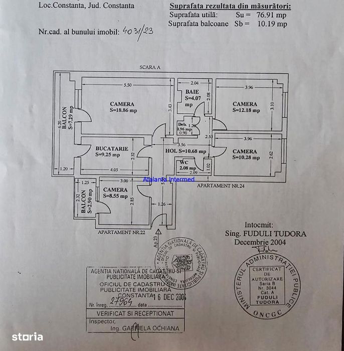 Apartament 4 camere