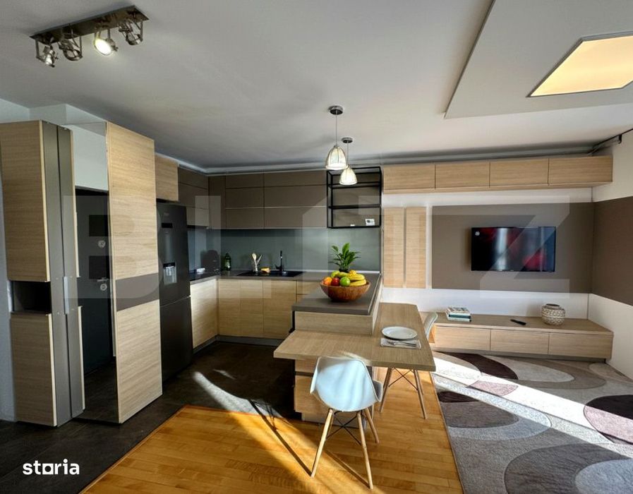 Apartament 1 camera, lux, parcare, AC, zona: Sigma