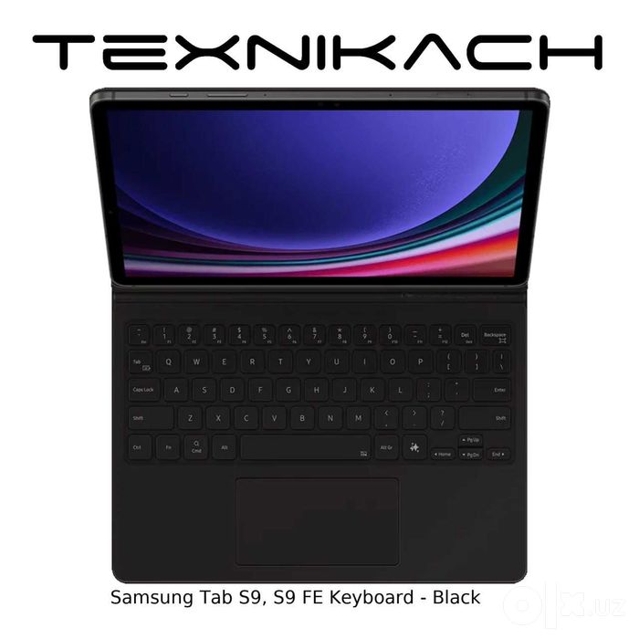 Tab S9, S9 FE Keyboard • Yetkazib berish • Tekshirib to‘lash