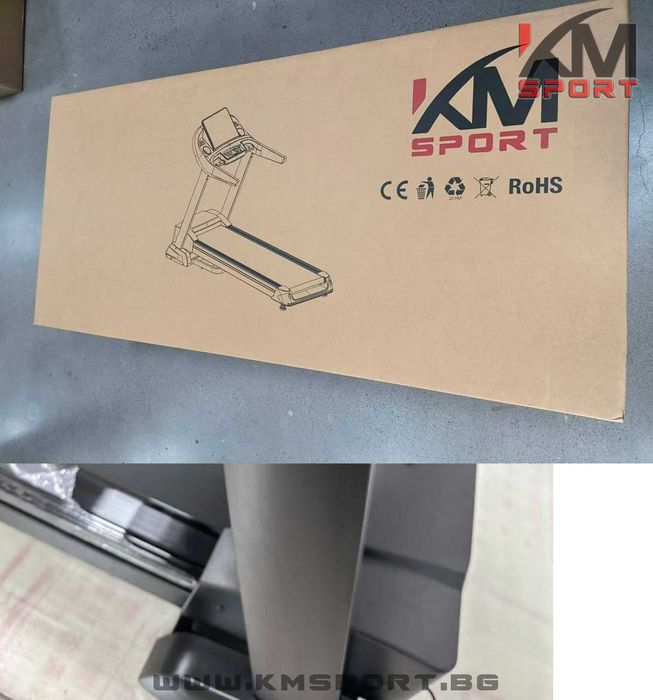 Нова мощна електрическа бягаща пътека 22км/ч,150кг макс тегло,гаранция