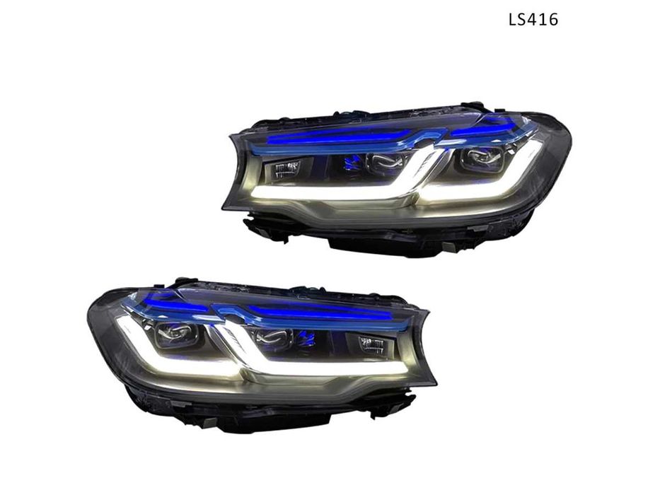 Tuning faruri LED pentru BMW 5 G30 G31 2017-2020