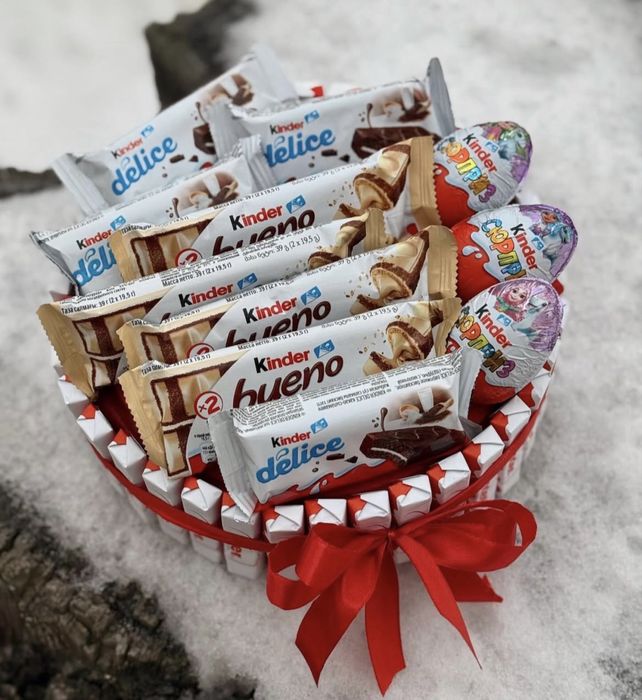 Торт из киндеров