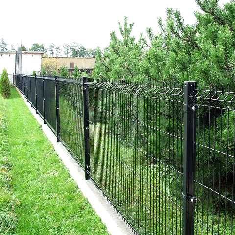 Огради и аксесоари - оградни пана, колове - RAL 7016 (антрацит). ЦЕНА!