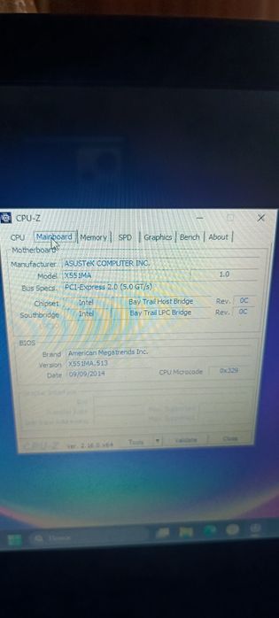 Ноутбук Asus | Celeron N2815 | 4GB | 120GB
