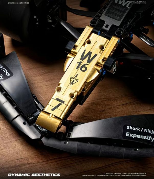 Конструктор лего Формула 1 Mercedes W16 Expensify