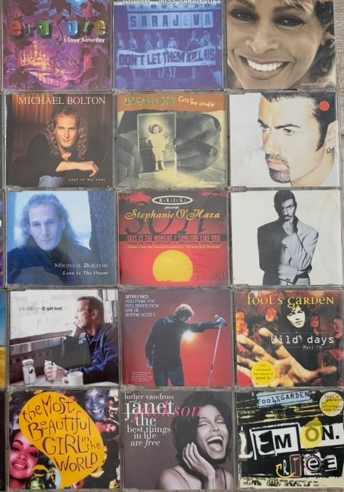 Cd-uri (MCD) muzica downtempo/synth-pop