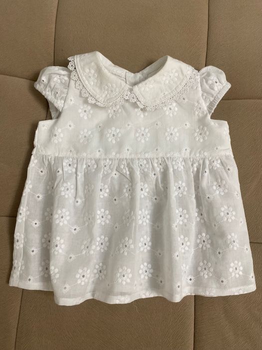 Платье из шитья, хлопок, размер 68