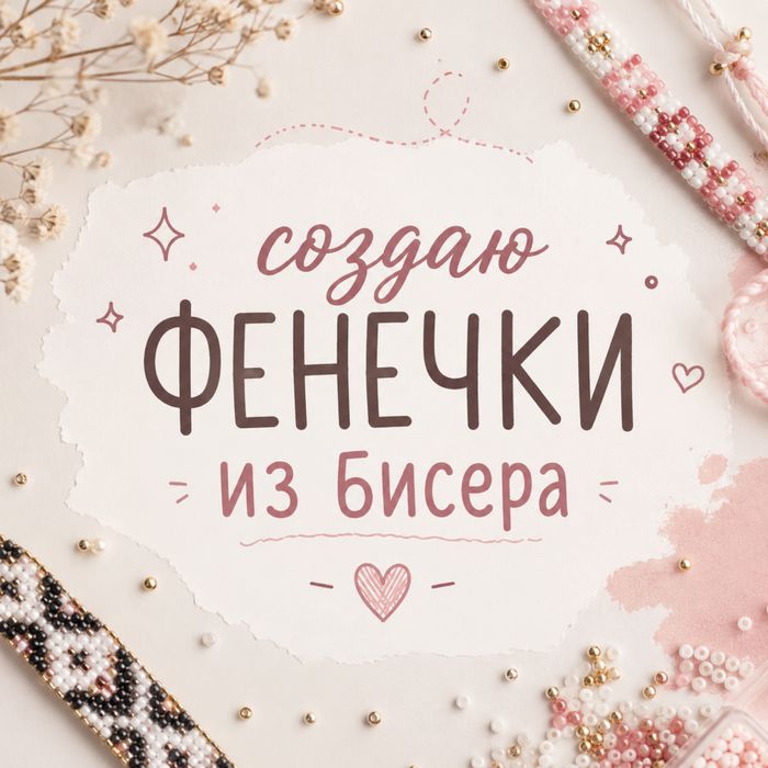 создаю фенечки из бисера