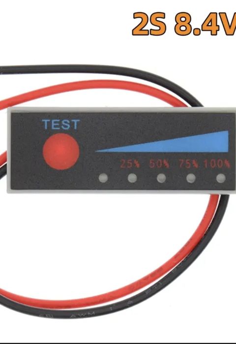 Бмс плата 2S- 10-20А, индикаторы зарядки