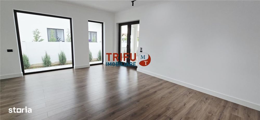 Casă individuală modernă la cheie, 4 camere, panouri solare 6kW – Zona