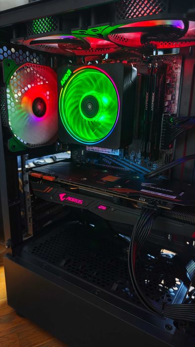 Геймърски компютър RYZEN 5 5500 16GB 1070TI 512GB SSD 1TB HDD