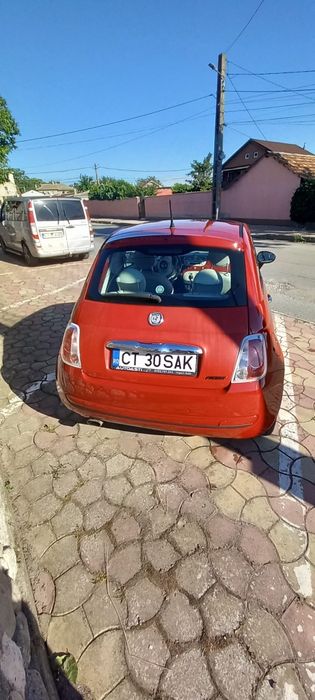 Fiat 500 | 1.2 Benzină (69 CP) | An 2009 | Roșu