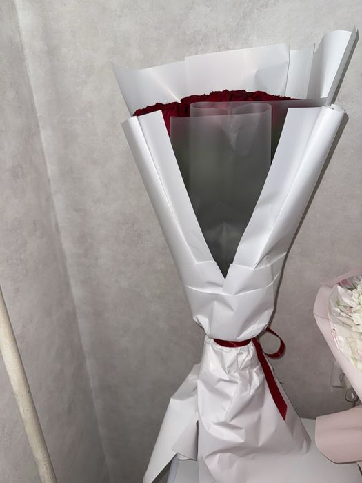 Букет красных роз