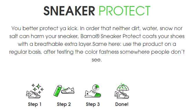 BAMA SNEAKER CLEAN CARE PROTECT Set Ingrijirea Pantofilor 475 ml NOU