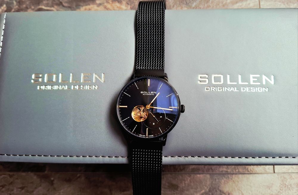 Оригинален Луксозен мъжки часовник SOLLEN