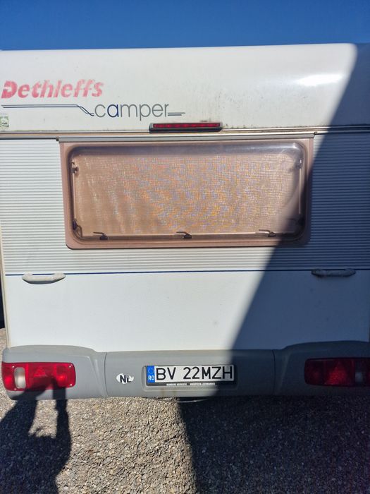 Rulotă Dethleffs Camper,  5  persoane,  două paturi.  Inmatriculată!