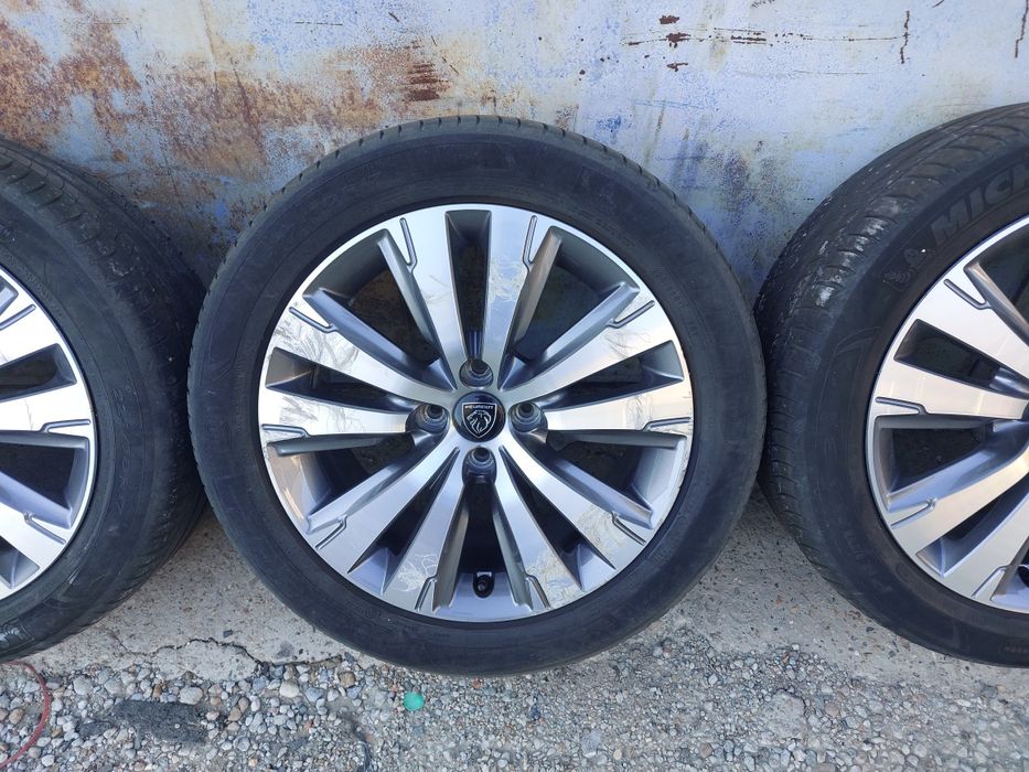 5 бр. Оригинални алуминиеви джанти 17 Пежо Peugeot 3008 4*108