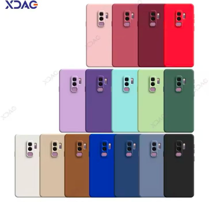 Husa Soft Style Slim Silicon Interior Catifea - Samsung S8 S9 S10 PLUS