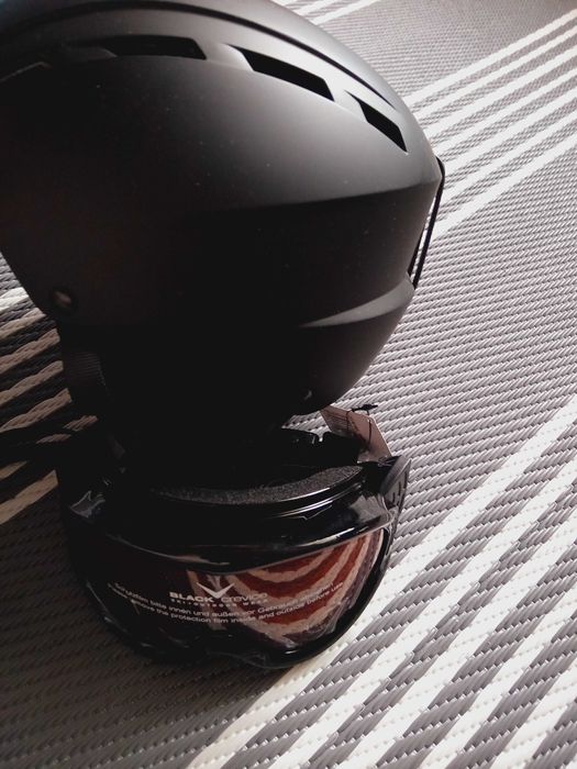 Комплект каска и очила