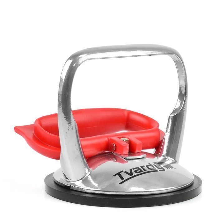 Ventuza din aluminiu pentru sticla 1x125mm 60kg