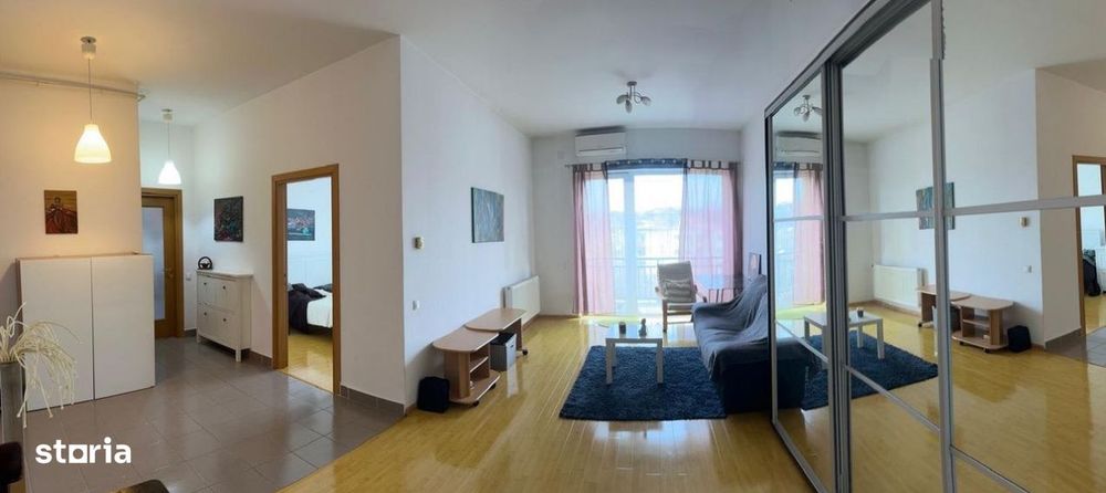 Apartament 2 camere 63mp, terasa, etaj 3, zona Plopilor, langa Somes