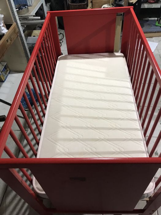 Patut copil cu saltea