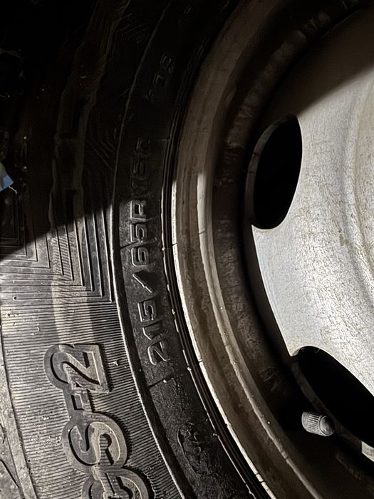 Шины с дисками на Газель