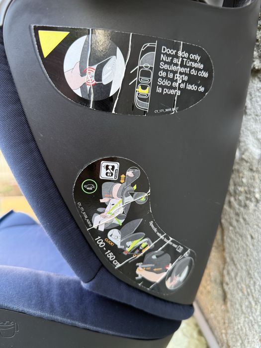 Scaun auto Cybex Solution S2 i-fix Navy Blue