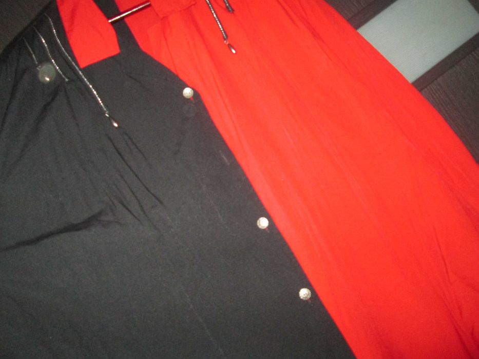 camasa rosu/negru dame 58/60