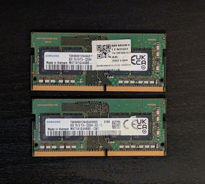 Memorie Laptop 16GB, DDR4 3200Mhz