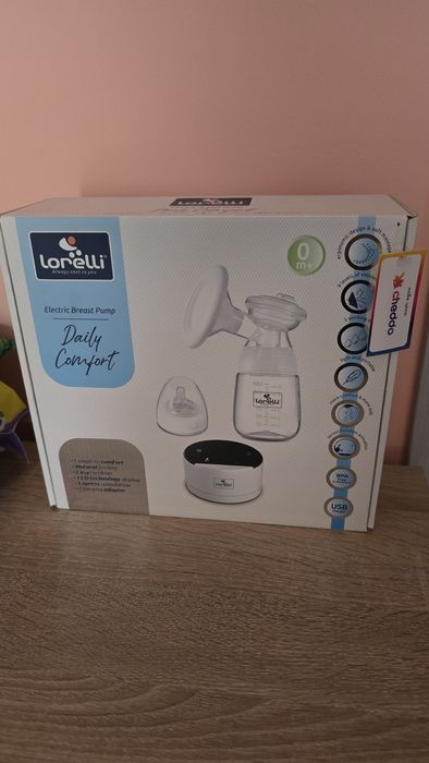 LORELLI Premium Електрическа помпа за кърма DAILY COMFORT PINK/BLACK