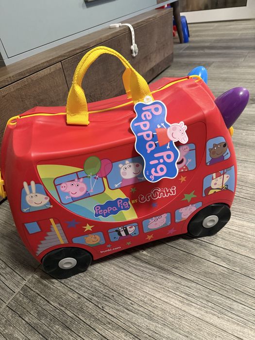 Valiza pentru copii Trunki Peppa Pig NOU