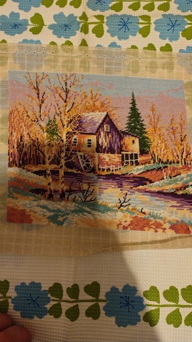 Goblene cusute față verso