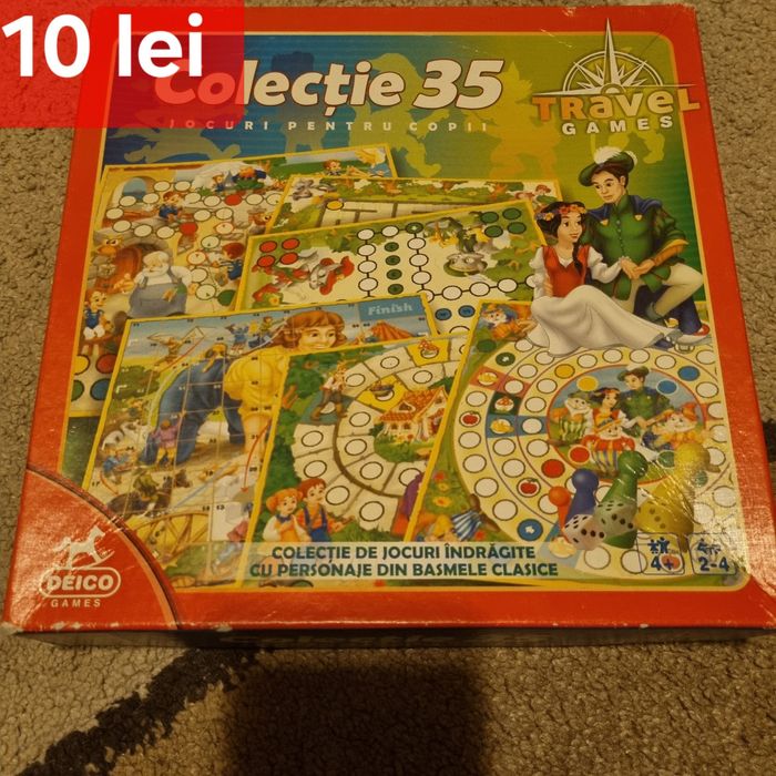 Puzzle 4 în 1 collection și cu un joc