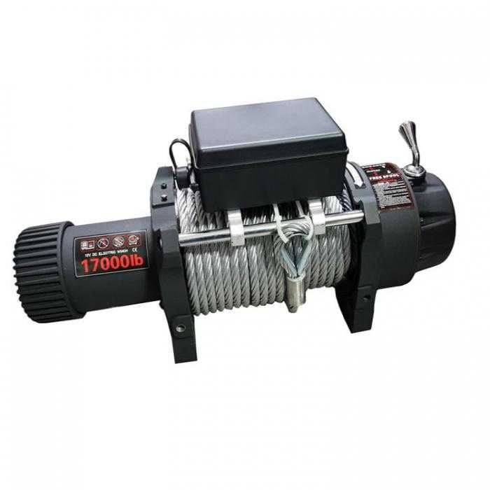 Електрическа лебедка 17000LBS (7711 кг), 12V с дистанционно