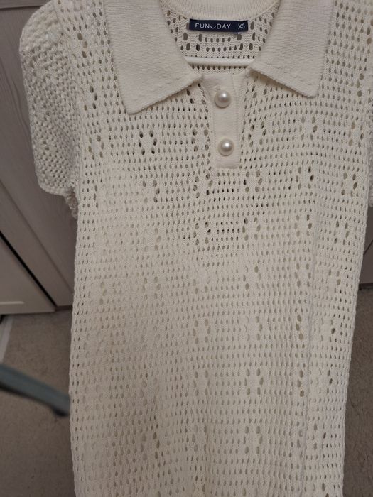 Платье, белое, новое