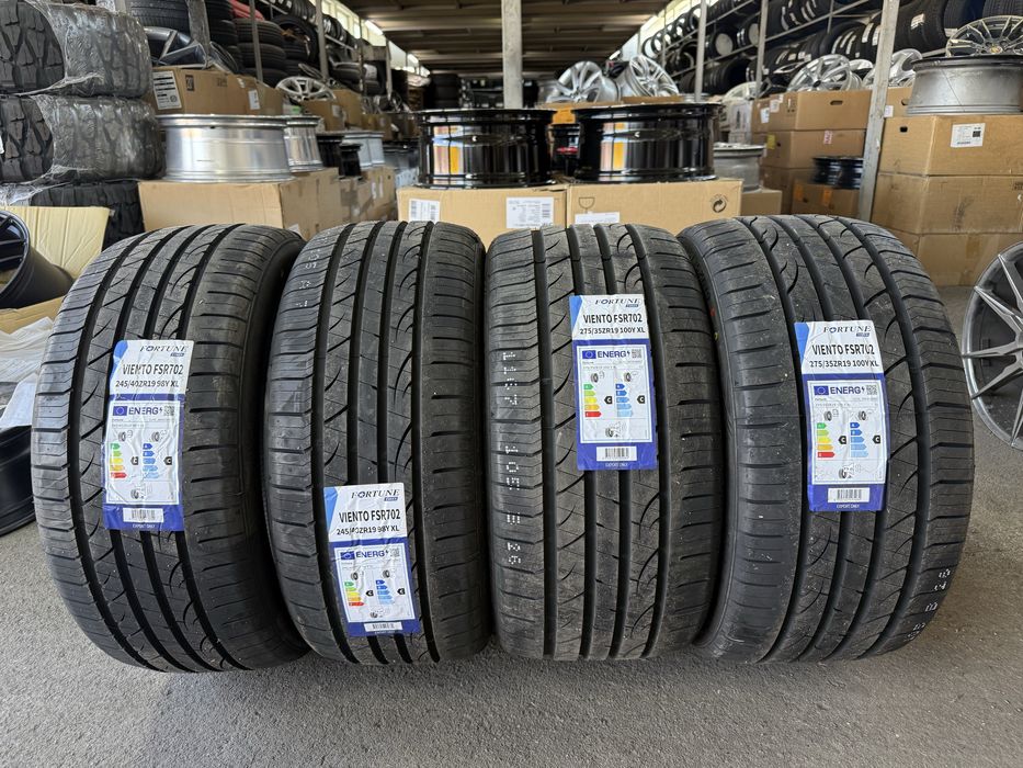 275/35 R19 + 245/40 R19 FORTUNA anvelope noi vara BMW Seria5