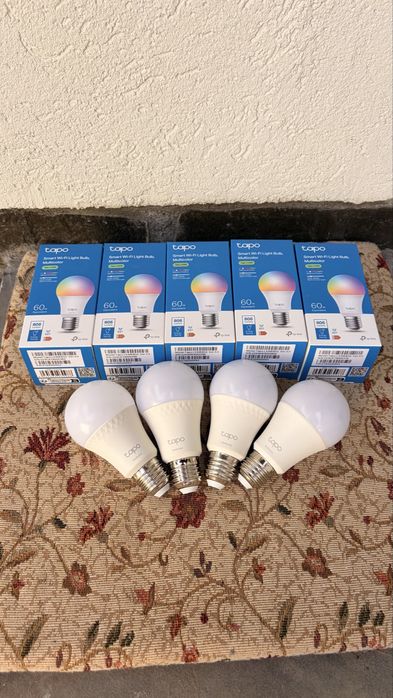 Set becuri inteligente Tapo RGB